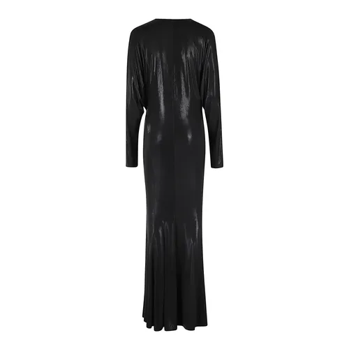 Elegant V-Neck Fishtail Gown - Norma Kamali - Modalova