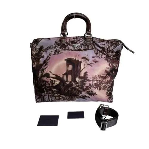 Pre-owned Vintage Nylon Handbag - Prada Vintage - Modalova