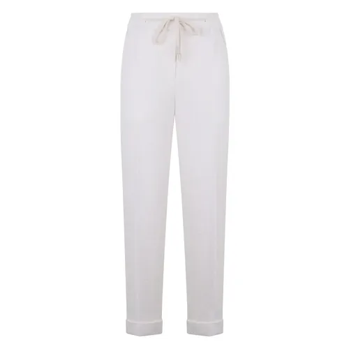 Cropped Trousers - Peserico - Modalova