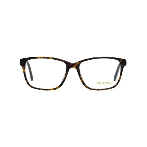 Brown Women Optical Frames with Spring Hinge - Pucci - Modalova
