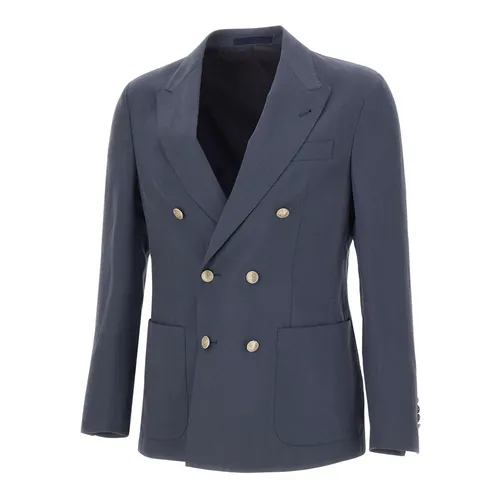 Double-Breasted Blazer - Eleventy - Modalova