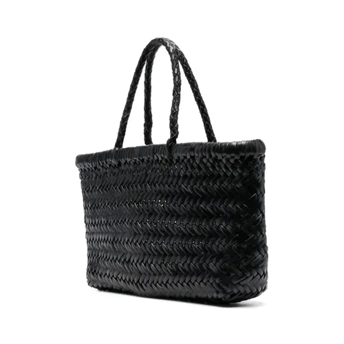 Interwoven Leather Tote Bag - Dragon Diffusion - Modalova