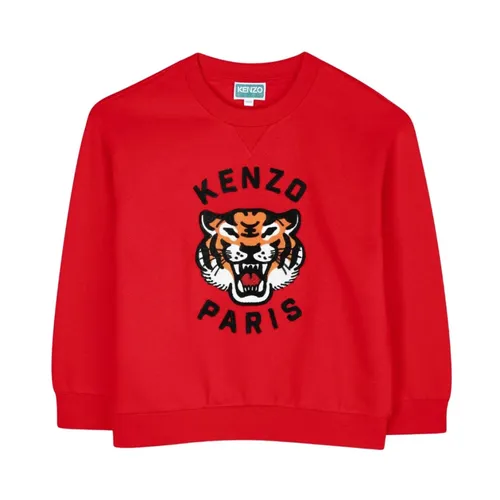 Tiger Logo Sweatshirt - Kenzo - Modalova