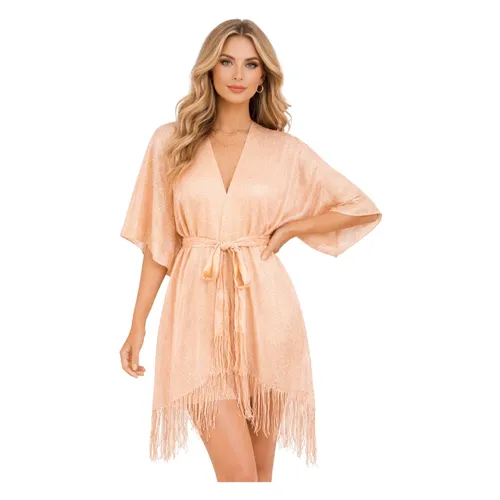 Lurex Net Kaftan - Twinset - Modalova