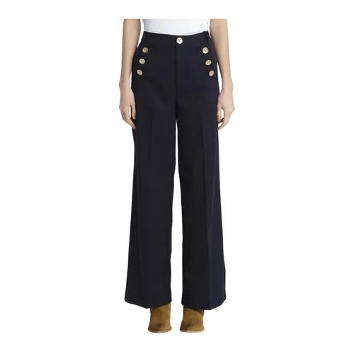 Trousers > Wide Trousers - - Scotch & Soda - Modalova