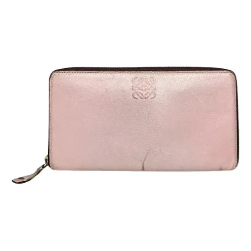 Pre-owned Leather Wallet - Loewe Pre-owned - Modalova