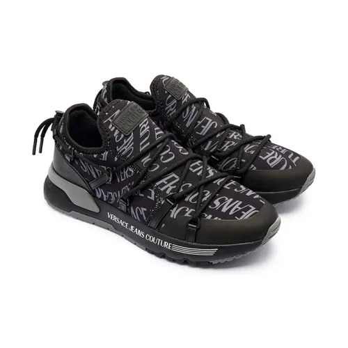 Dynamic Logo Ripetuto Sneakers - Versace Jeans Couture - Modalova