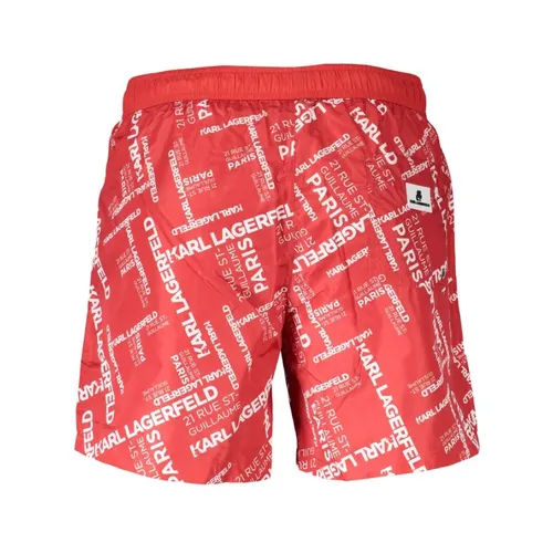 Rosso Swim Boxer - Karl Lagerfeld - Modalova