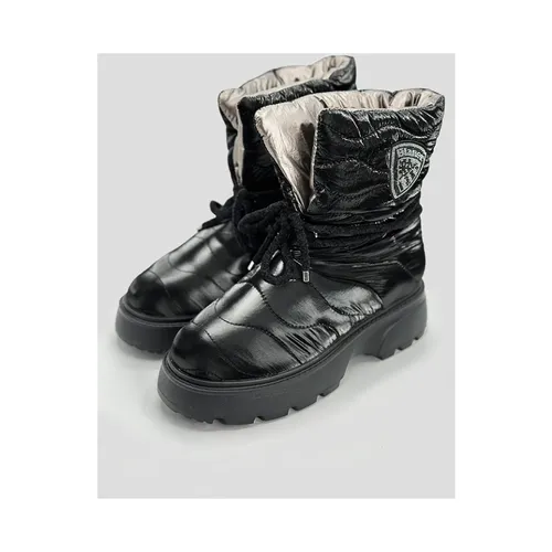 Metallic-effect Boot - Blauer - Modalova