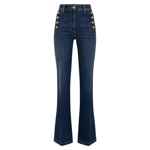 Jeans > Boot-cut Jeans - - Elisabetta Franchi - Modalova