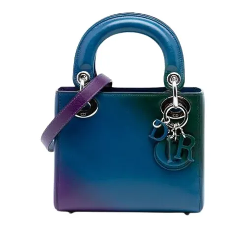 Pre-owned Vintage Leather Handbag - Dior Vintage - Modalova