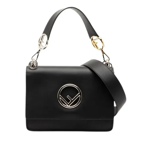 Pre-owned Leather Shoulder Bag - Fendi Vintage - Modalova