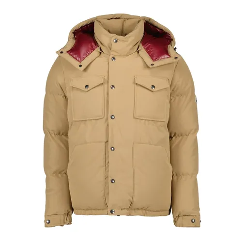 Beige Camel Down Jacket - Moncler - Modalova