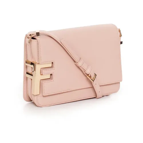 Pink Shoulder Bag with Adjustable Strap - Fracomina - Modalova