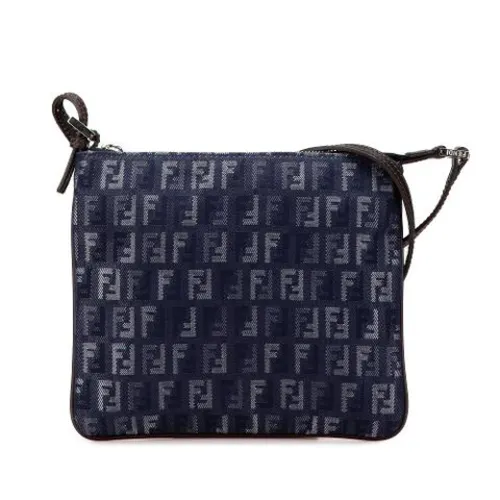 Pre-owned Vintage Leather Cross Body Bag - Fendi Vintage - Modalova