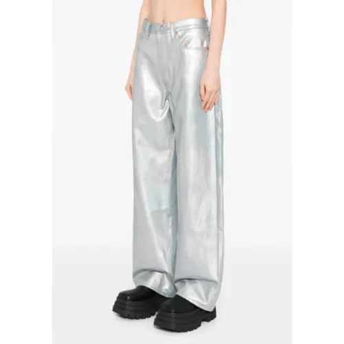 Silver Denim Pants - Junya Watanabe - Modalova
