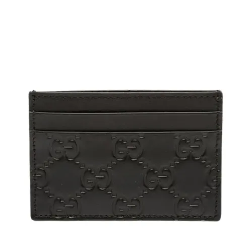 Pre-owned Leather Wallet - Gucci Vintage - Modalova