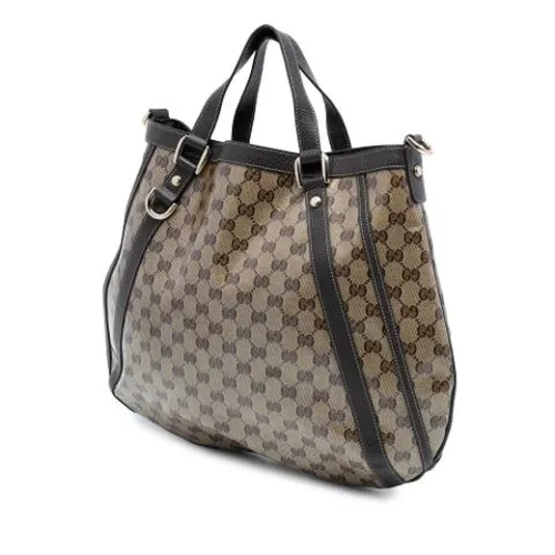Pre-owned Canvas Handbag - Gucci Vintage - Modalova