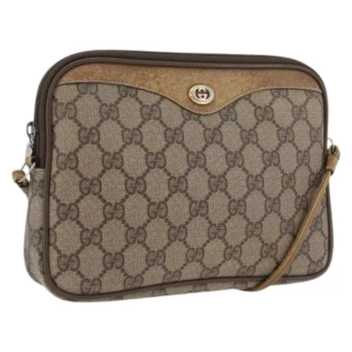 Pre-owned Vintage GG Canvas Shoulder Bag - Gucci Vintage - Modalova