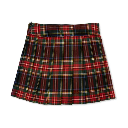 Skirt with plaid pattern - Dolce & Gabbana - Modalova