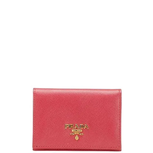 Pre-owned Leather wallets - Prada Vintage - Modalova