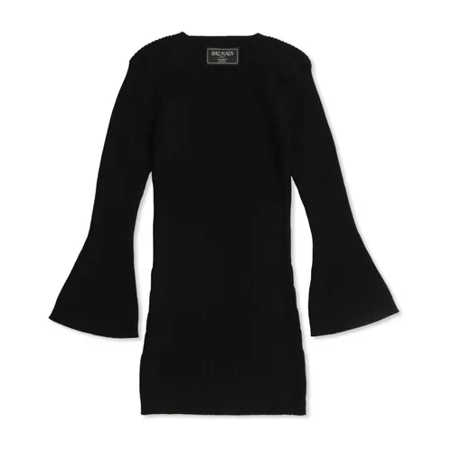 Wool dress - Balmain - Modalova