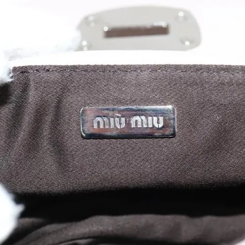Pre-owned Leather shoulder-bags - Miu Miu Pre-owned - Modalova