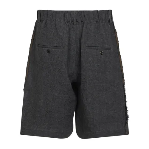 Panther Bermuda Shorts - UMA Wang - Modalova