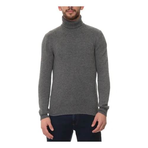 Slim Fit Wool Turtleneck Pullover - Gran Sasso - Modalova
