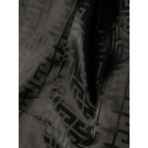 Astrakan Coat - Balmain - Modalova