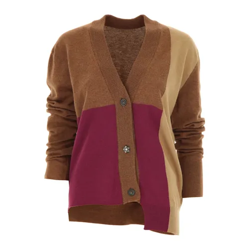 Virgin Wool Cardigan - Liviana Conti - Modalova