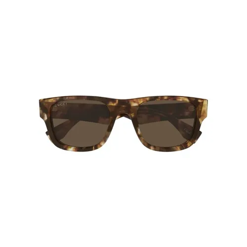 Rectangular Sunglasses - Gucci - Modalova