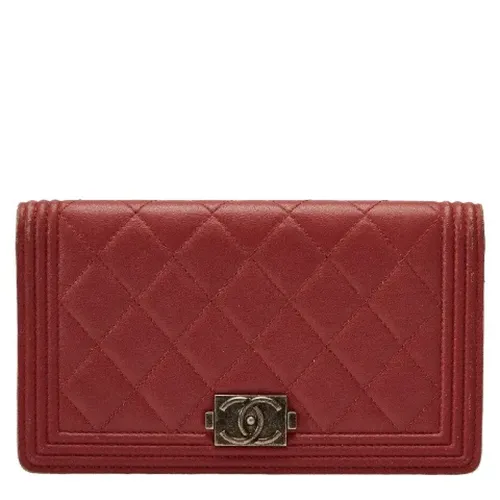 Pre-owned Leather wallets - Chanel Vintage - Modalova