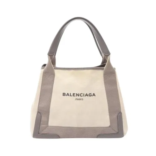 Pre-owned Canvas Tote Bag - Balenciaga Vintage - Modalova
