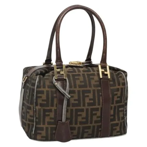 Pre-owned Canvas Handbag - Fendi Vintage - Modalova