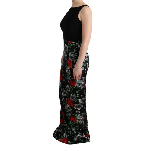 Stretch Sheath Long Dress - Dolce & Gabbana - Modalova