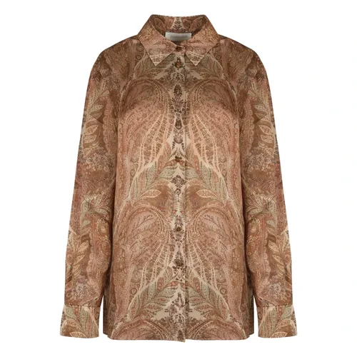 Hypnotic Satin Shirt - Zimmermann - Modalova