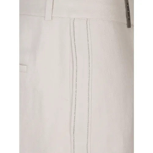 Wide Trousers - Peserico - Modalova