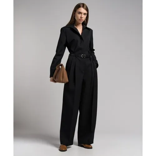 Long Belted Pants - Jil Sander - Modalova