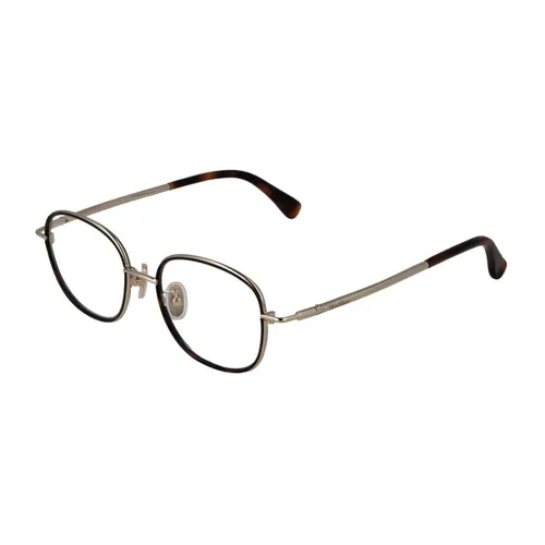 Brown Metal Round Optical Frames - Max Mara - Modalova