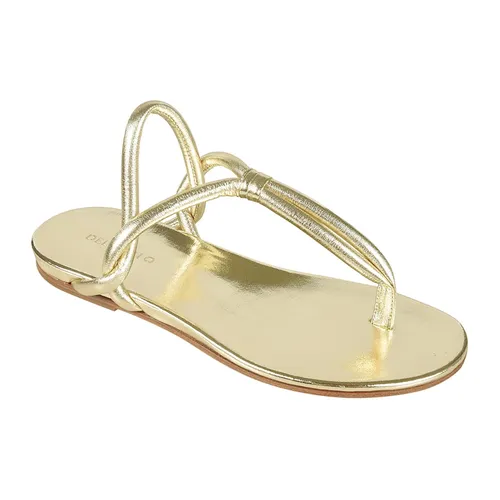 Grey Sandals - DEL Carlo - Modalova
