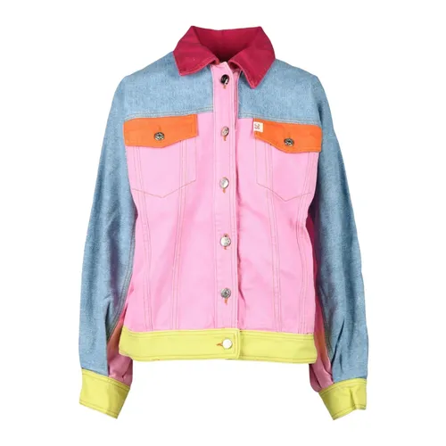 Patchwork Cotton Jacket - Semicouture - Modalova