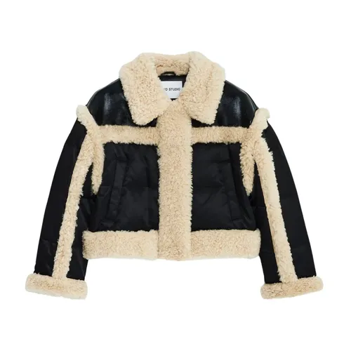 Jackets > Faux Fur & Shearling Jackets - - Stand Studio - Modalova
