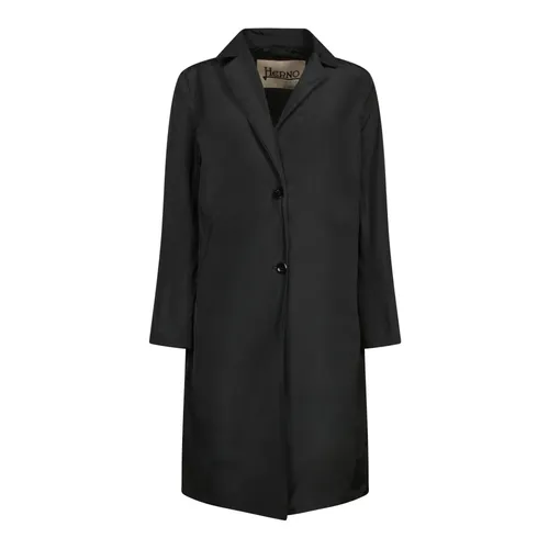 Refined Duster Coat - Herno - Modalova
