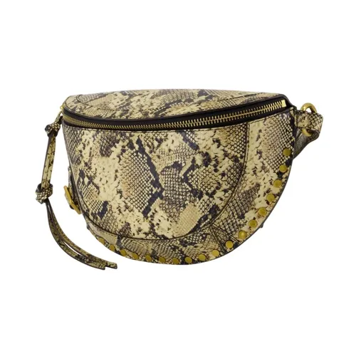 Beige Leather Belt Bag - Isabel Marant - Modalova