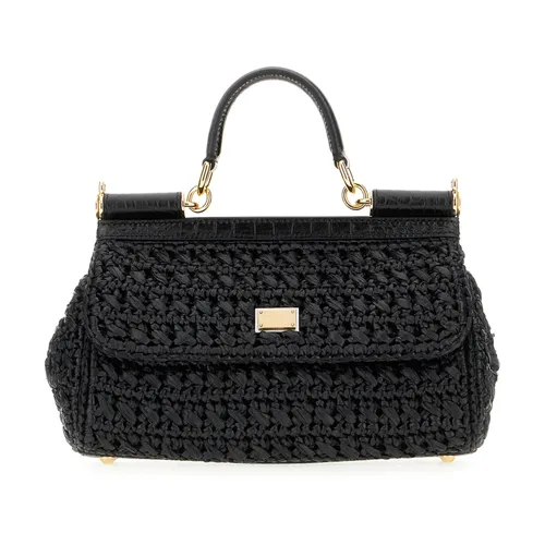 Elongated Sicily Tote Bag - Dolce & Gabbana - Modalova