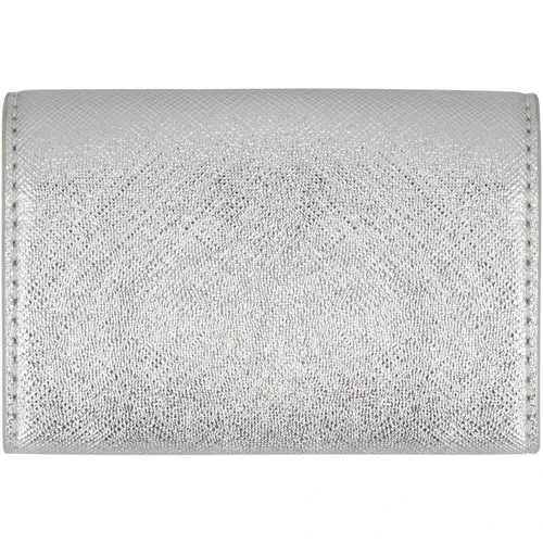 Metallic Leather Snap Wallet - Marc Jacobs - Modalova