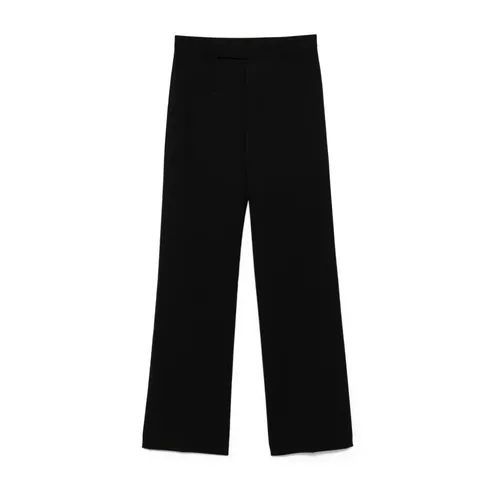 Casual Black Wool Trousers - Rick Owens - Modalova