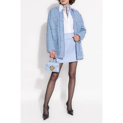 Tweed Jacket - Dolce & Gabbana - Modalova