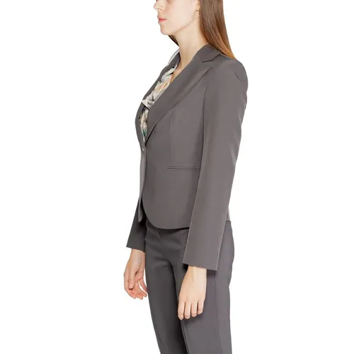 Gray Polyester Blazer - Rinascimento - Modalova